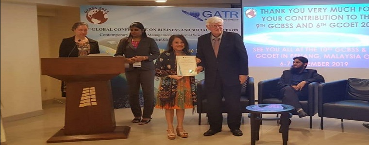 Budi Luhur Raih Best Paper di Global Conference on Business and Social Science 2019