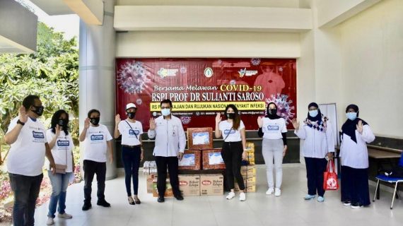 Peduli Tenaga Medis, Universitas Budi Luhur Donasikan APD dan Logistik ke RSPI Sulianti Saroso sebagai RS Rujukan Utama Pasien COVID-19