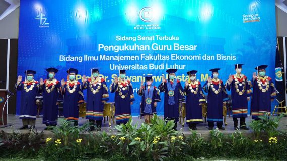 Universitas Budi Luhur Kukuhkan Guru Besar Ilmu Manajemen Prof. Dr. Setyani Dwi Lestari, ME
