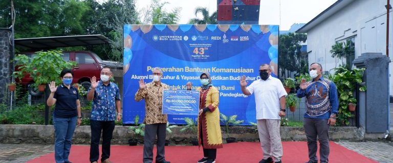 Universitas Budi Luhur Bersama Alumni dan Relawan LLDIKTI3 Memberikan Bantuan Kemanusiaan Untuk Korban Bencana Alam