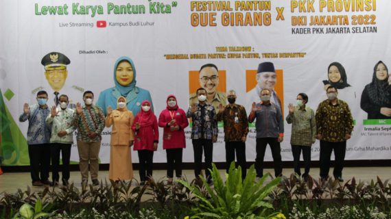 Lestarikan Budaya Betawi, Universitas Budi Luhur Dukung Festival Pantun se-Jakarta Selatan