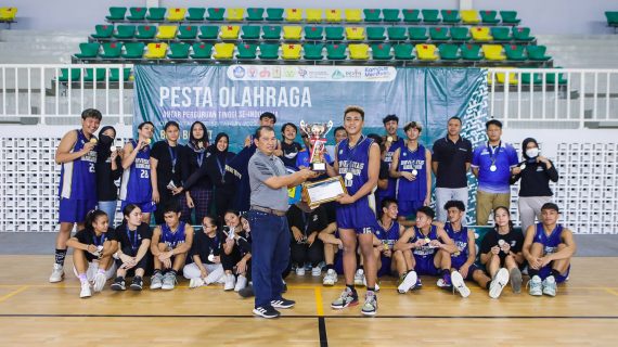 Tim Basket Budi Luhur Raih Medali Emas & Perak di Kejurnas Perguruan Tinggi Se-Indonesia