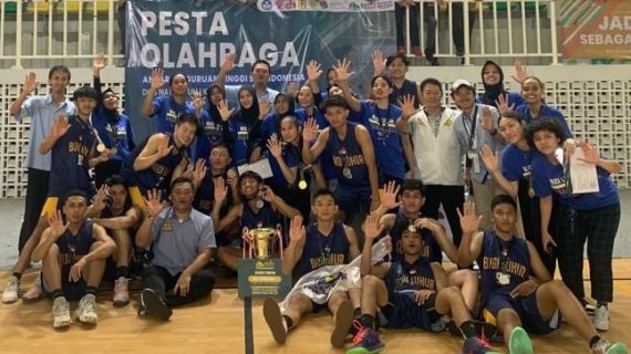 Tim Basket Budi Luhur Raih Juara di Kejurnas Perguruan Tinggi Se-Indonesia