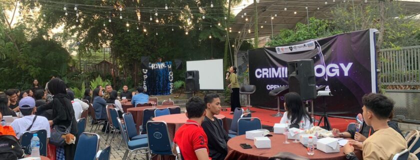 Prodi Kriminologi Gelar Acara Open House Criminology 2024