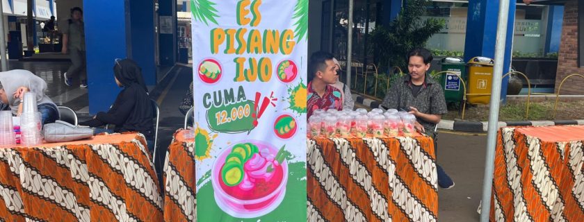 Kreativitas Mahasiswa Kompar Praktik UTS Bazar Kuliner Nusantara