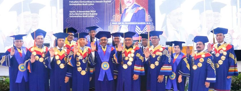 Prof. Prudensius Dikukuhkan Jadi Guru Besar Antropologi Lingkungan