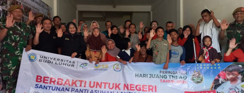 CSR Budi Luhur Bagi-Bagi Sembako di Malang